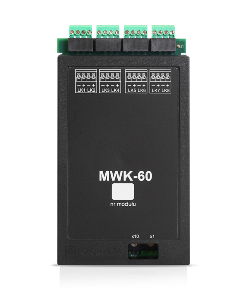 Moduł wejść kontrolnych MWK-60