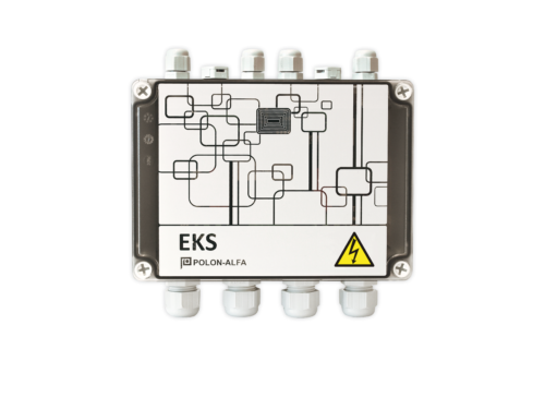 Adresowalny element kontrolno-sterujący EKS-6222P do sterowania automatycznymi urządzeniami zabezpieczającymi przeciwpożarowymi