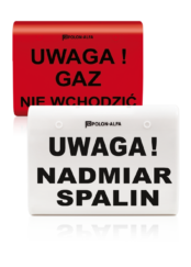 Sygnalizatory informacyjne SG-1 i SG-2 do optycznej i akustycznej sygnalizacji stanów alarmowych